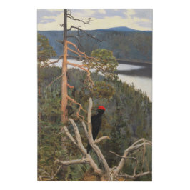 Gallen-Kallela - Großer Schwarzer Specker 1894 Künstlicher Leinwanddruck