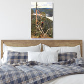 Gallen-Kallela - Großer Schwarzer Specker 1894 Leinwanddruck (Insitu (Schlafzimmer))