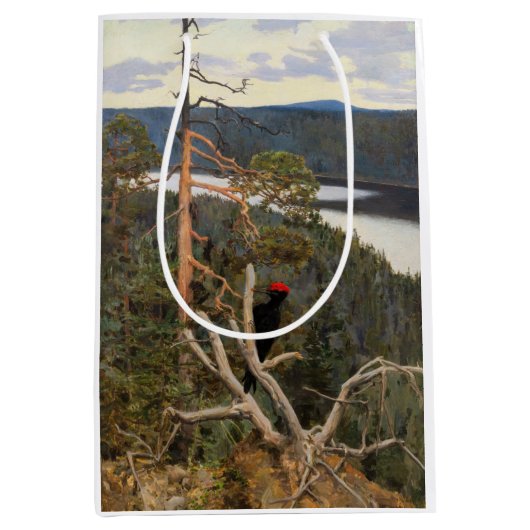 Gallen-Kallela - Großer Schwarzer Specker 1894 Mittlere Geschenktüte (Vorderseite)