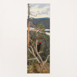 Gallen-Kallela - Großer Schwarzer Specker 1894 Yogamatte