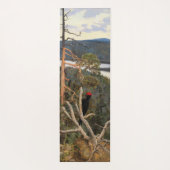 Gallen-Kallela - Großer Schwarzer Specker 1894 Yogamatte (Rückseite)