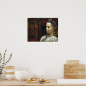 Gallen-Kallela - Leiter eines Mädchens Little Anna Poster (Küche)