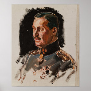 Gallen-Kallela - Marshal Mannerheim Porträt Poster