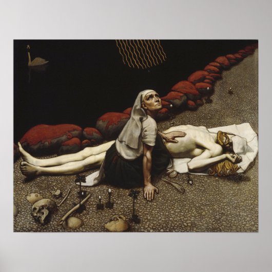 Gallen-Kallela - Mutter von Lemminkainen Poster (Vorne)