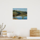 Gallen-Kallela - Thunderwolken am Horizont Poster (Küche)