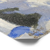 Gallen-Kallela - Winterlandschaft Poster (Ecke)