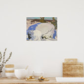 Gallen-Kallela - Winterlandschaft Poster (Küche)
