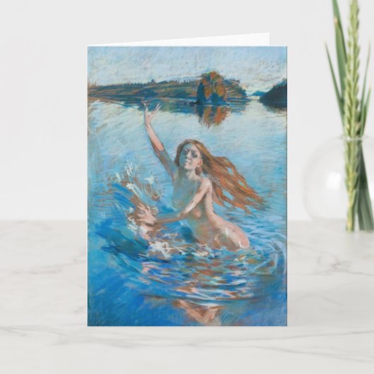 Gallen-Kallelas Aino Grußkarte Karte (Vorderseite)