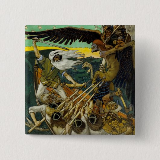 Gallen-Kallelas "Defense"-Taste Button (Vorderseite)