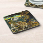 Gallen-Kallelas "Defense"-Untersetzer Untersetzer (Linke Seite)