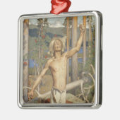 Gallen-Kallelas Kullervo-Ornament Ornament Aus Metall (Links)