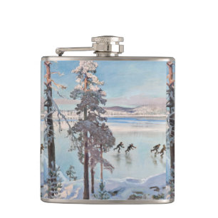 Gallen-Kallelas Skater-Kunstflasche Flachmann