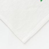 Gallenblase Krebs Bewusstsein Ribbon Chemo Blanket Fleecedecke (Ecke)