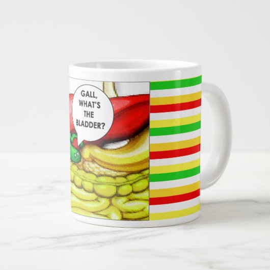 Gallenblase-Operation Jumbo-Tasse (Vorderseite Rechts)