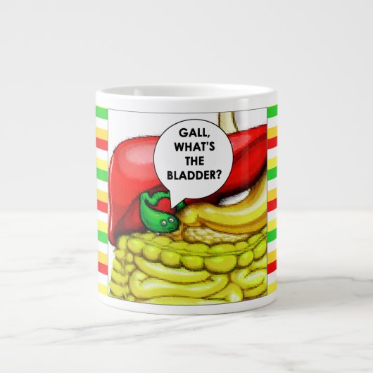 Gallenblase-Operation Jumbo-Tasse (Vorderseite)
