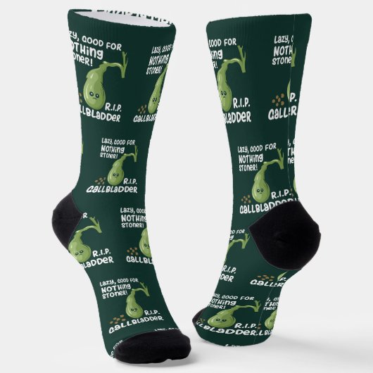 Gallenblase Out Gag Socken (Gewinkelt)
