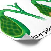 Gallensteine und Leberplakat Poster (Ecke)