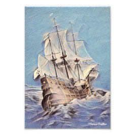 Galleon Mellow Chromatic Fotodruck