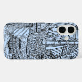 Galleon Sailing Ship Nautical Case-Mate iPhone Hülle (Rückseite (Horizontal))