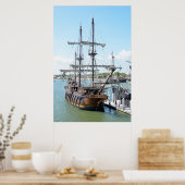 Galleon Ship Poster (Küche)