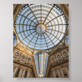 Galleri Vittorio Emanuele Poster