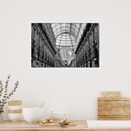 Galleria Milano Poster (Küche)