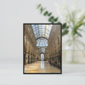 Galleria Vittorio Emanuele arcade - Mailand, Itali Postkarte (Stehend Vorderseite)