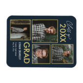 Gallerie EDITABLE Abschluss Magnet (Horizontal)