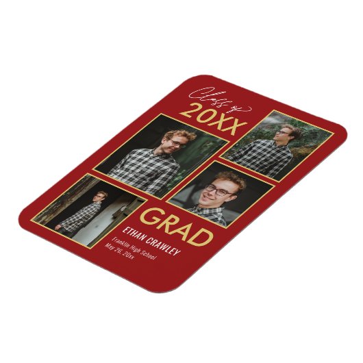 Gallerie EDITABLE Abschluss Magnet (Linke Seite)