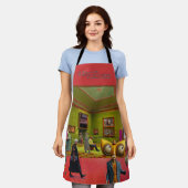 Gallery Collage for Topeka Art Guild Schürze (Getragen)