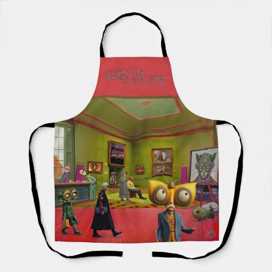 Gallery Collage for Topeka Art Guild Schürze (Vorderseite)