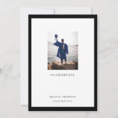 Gallery Frame Foto Abschluss Announccard Ankündigung (Vorderseite)