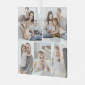 Gallery Grid 5 Fotos von Custom Foto Ornament (Vorderseite links)