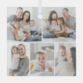 Gallery Grid 5 Fotos von Custom Foto Ornament