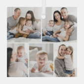 Gallery Grid 5 Fotos von Custom Foto Ornament Aus Glas (Rückseite)