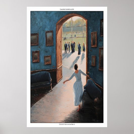 Gallery View Wall Art Print - Elegant Surrealist Poster (Vorne)