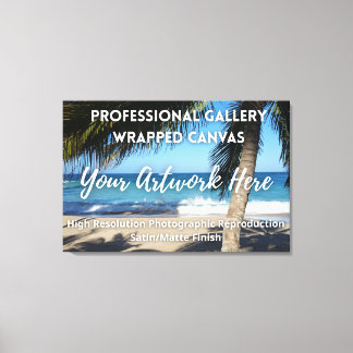 Gallery Wrapped Canvas - High Res - Satin/Matte Leinwanddruck