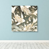 GalleryGlow – Decorative Canvas Print Leinwanddruck (Insitu (Holzboden))