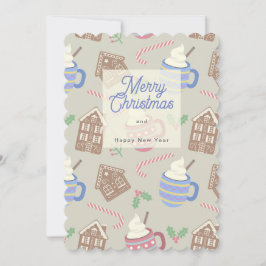 Galletas y chocolate feiertagskarte