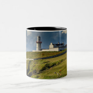 Galley Head Leuchtturm, County Cork Irland Zweifarbige Tasse