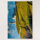 Galley Head Lighthouse Rosscarbery Cork Irland. J Puzzle (Vertikal)