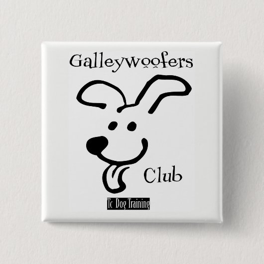Galleywoofers Abzeichen Button (Vorderseite)