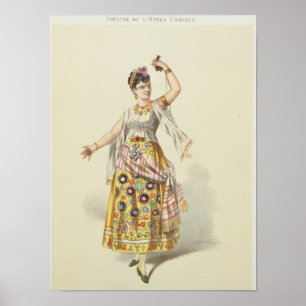 Galli Marie in der Rolle von Carmen Poster