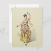 Galli Marie in der Rolle von Carmen Postkarte (Vorne/Hinten)