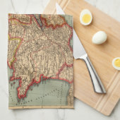 Gallia, Britannia, Germania Geschirrtuch (Viertel Falte)