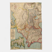 Gallia, Britannia, Germania Geschirrtuch (Vertikal)