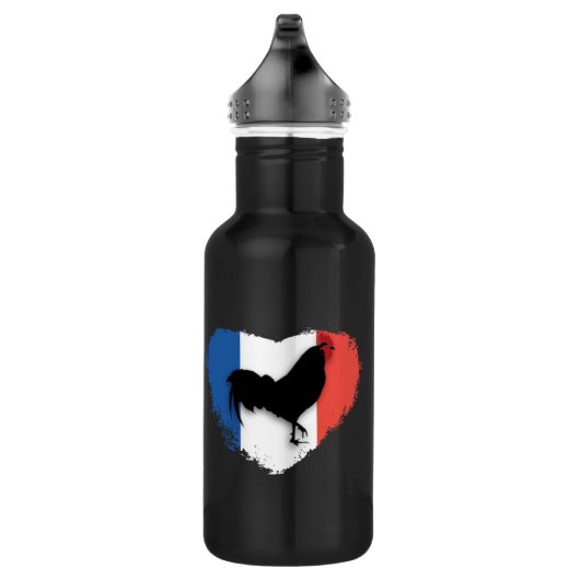 Gallic Rooster 2 Edelstahlflasche (Rechts)