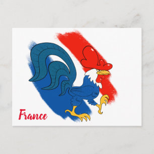 Gallic Rooster Postcard Postkarte