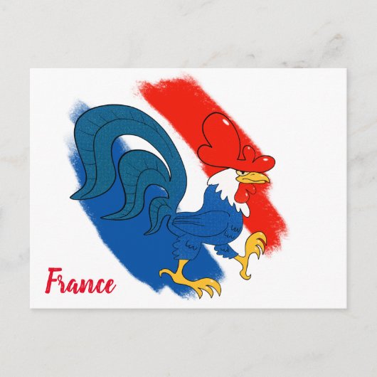 Gallic Rooster Postcard Postkarte (Vorderseite)