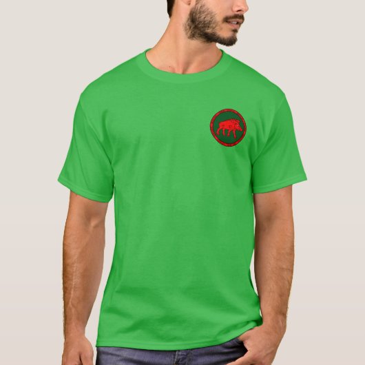Gallien-Eber-Symbol-Shirt T-Shirt (Vorderseite)